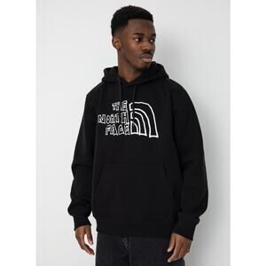 The‎ North Face Printed Heavyweight Pullover Hoodie Black Size Small